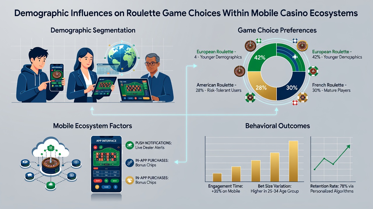 Einfluss demografischer Faktoren auf mobile Roulette-Entscheidungen