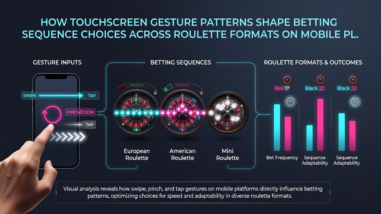 Analyse von Gestenmustern und deren Auswirkung auf Roulette-Wetten auf Smartphones
